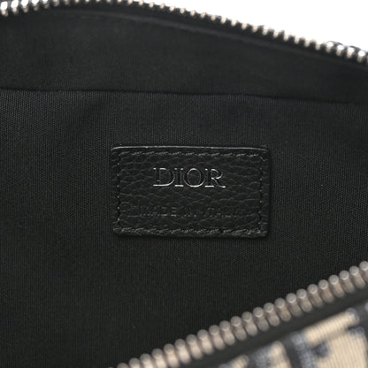 Christian Dior HOMME Oblique Safari Messenger Blue 6 of 13