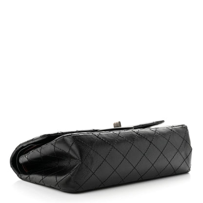 Chanel Aged Calfskin Quilted 2.55 Reissue 225 Flap Black 4 of 10