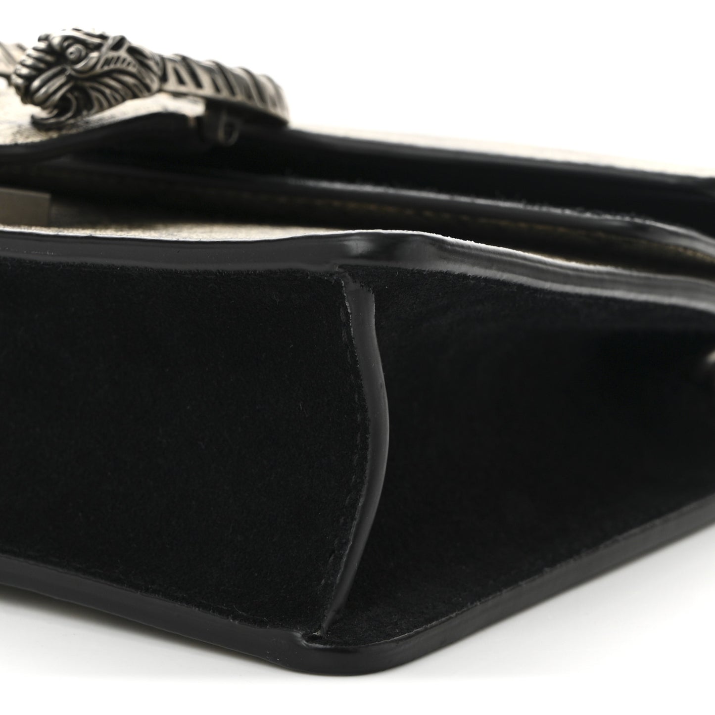 GG Supreme Monogram Mini Dionysus Shoulder Bag Black