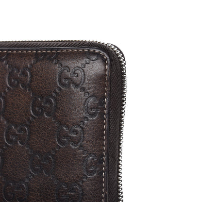 Gucci Guccissima Bamboo Tassel Zip Around Wallet Brown 9 of 14