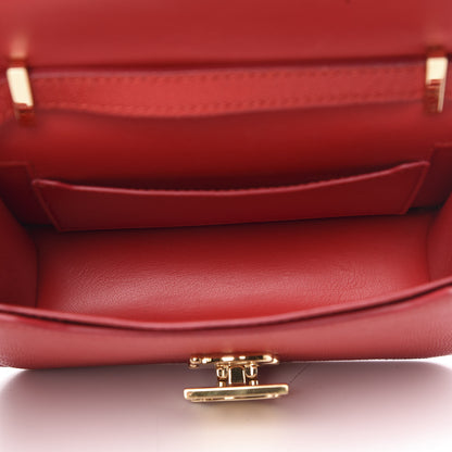 Burberry Grainy Calfskin Small TB Bag Bright Red 5 of 9