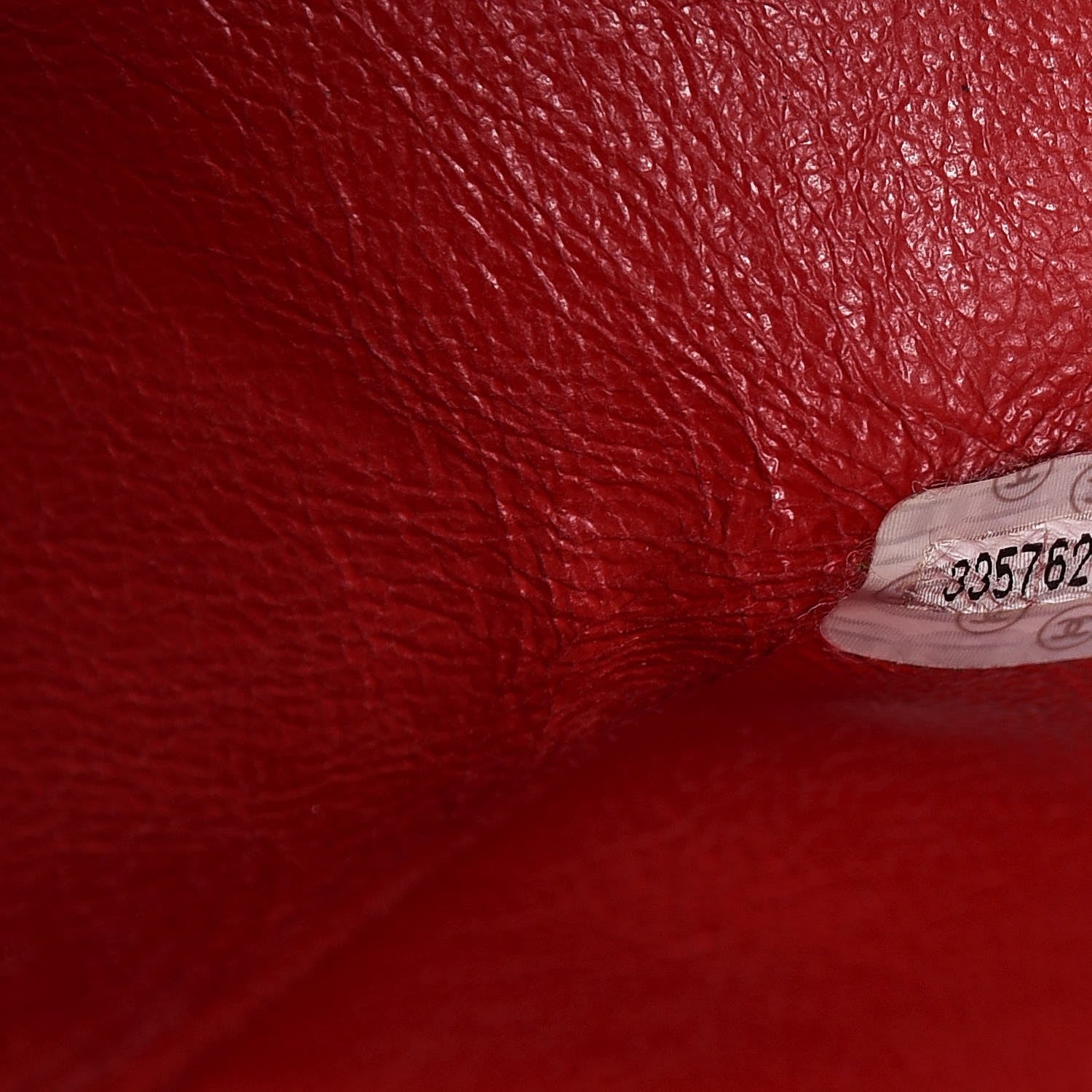 Chanel Lambskin Vertical Quilt Jumbo Single Flap Red 9 of 12