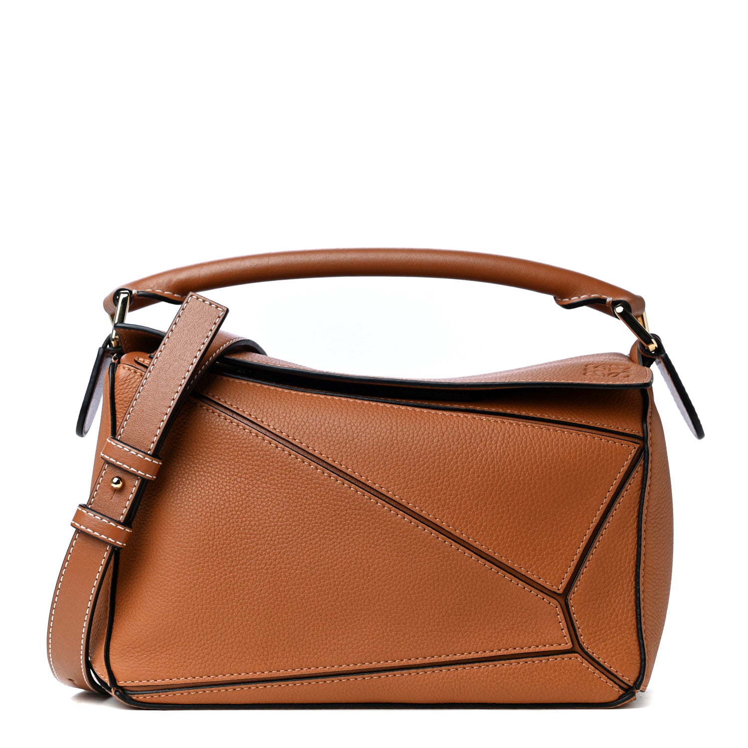 Loewe Calfskin Small Puzzle Bag Light Caramel 1 of 4