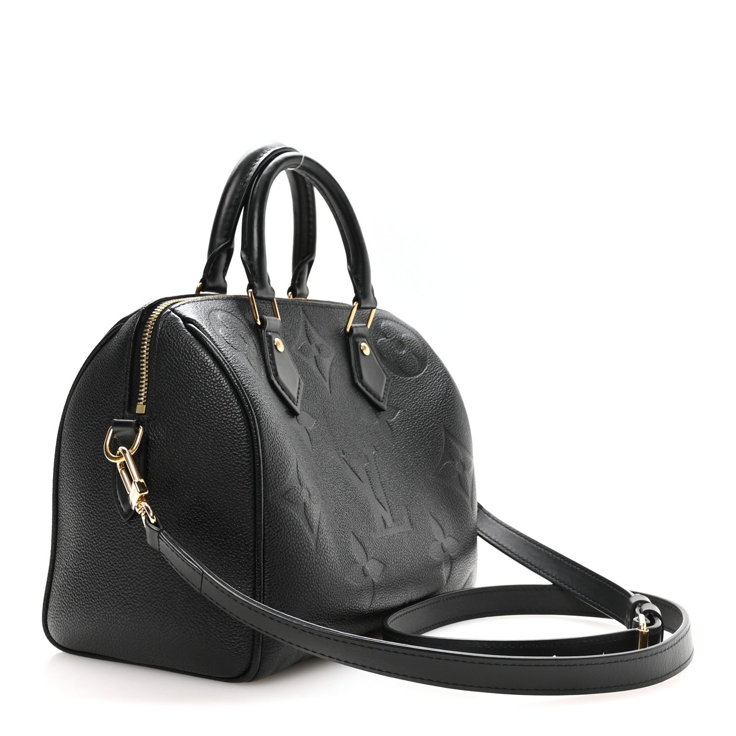 Empreinte Monogram Giant Speedy Bandouliere 25 Black