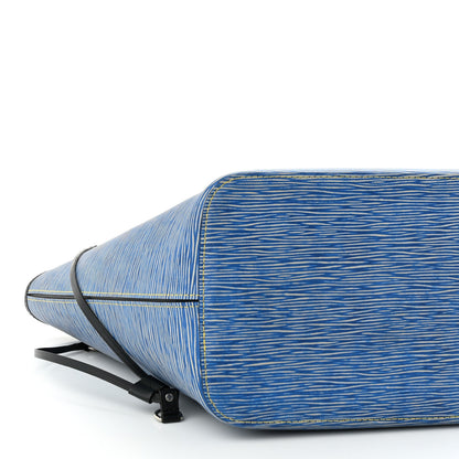 Louis Vuitton Epi Neverfull MM Denim Light 9 of 9
