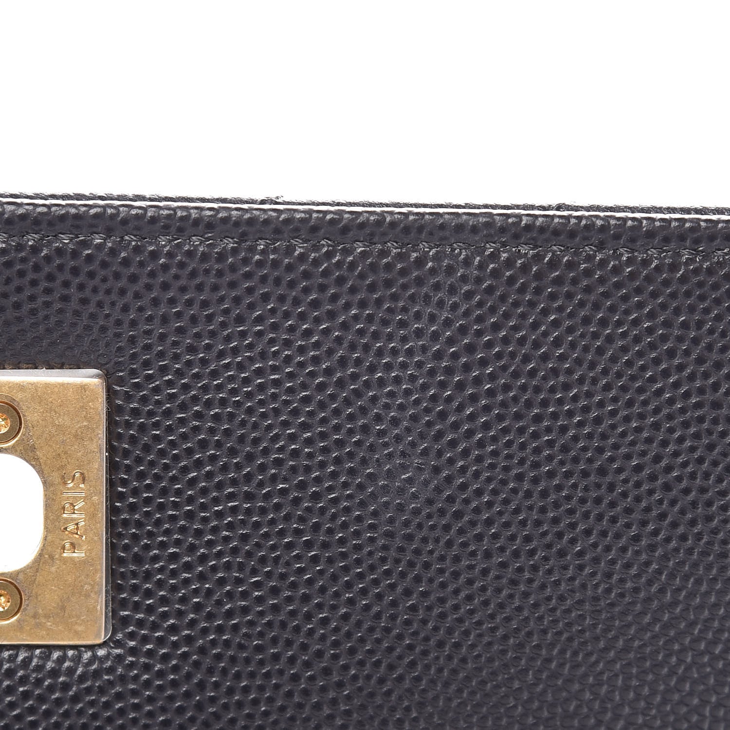 Chanel Caviar Chevron Quilted Small Coco Handle Flap Dark Grey 10 of 11