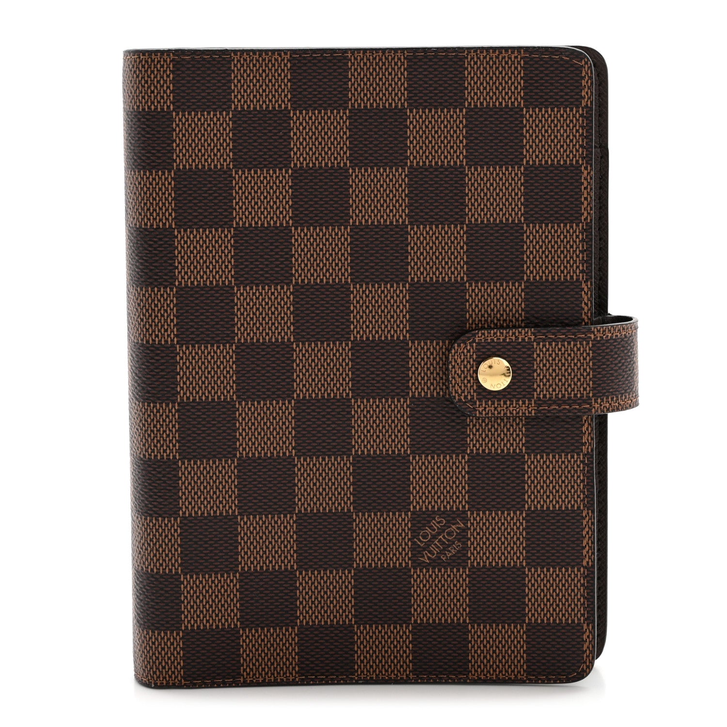 Louis Vuitton Damier Ebene Medium Ring Agenda Cover 1 of 10