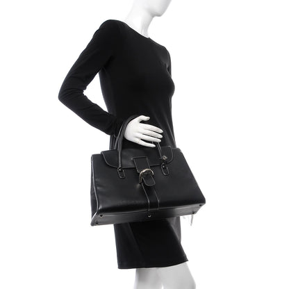 Delvaux Calfskin Brillant Cabas Black 2 of 13