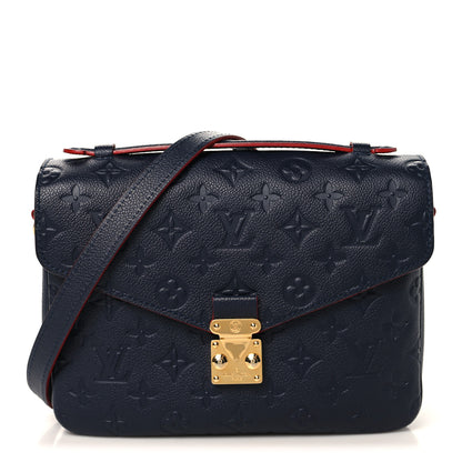 Louis Vuitton Empreinte Pochette Metis Marine Rouge 1 of 10