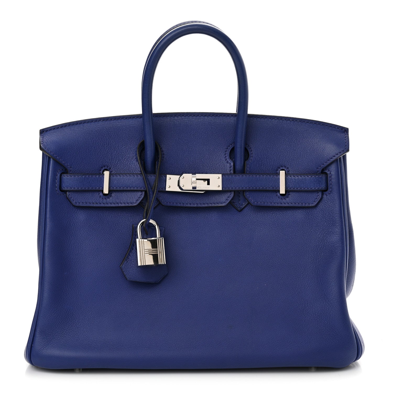 Hermes Swift Birkin 25 Bleu Electrique 1 of 10