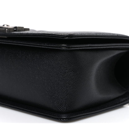 Chanel Caviar Quilted Medium Boy Flap Black 10 of 10