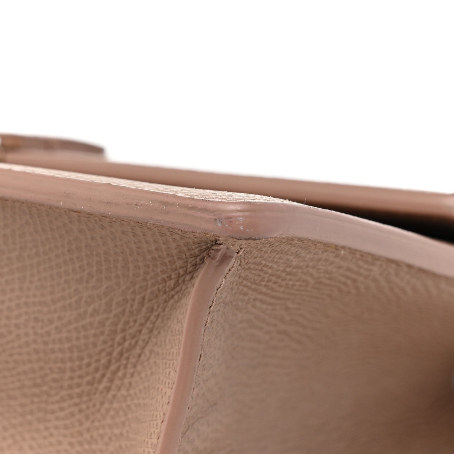 Christian Dior Grained Calfskin 30 Montaigne Chain Flap Bag Blush 11 of 18