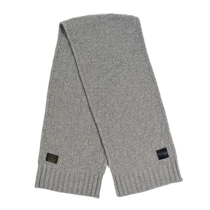Louis Vuitton Cashmere Damier Helsinki Scarf Grey 2 of 4