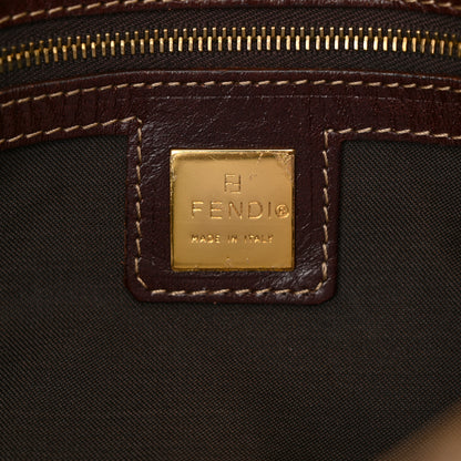 Fendi Vinyl Zucchino Baguette Tobacco 6 of 14