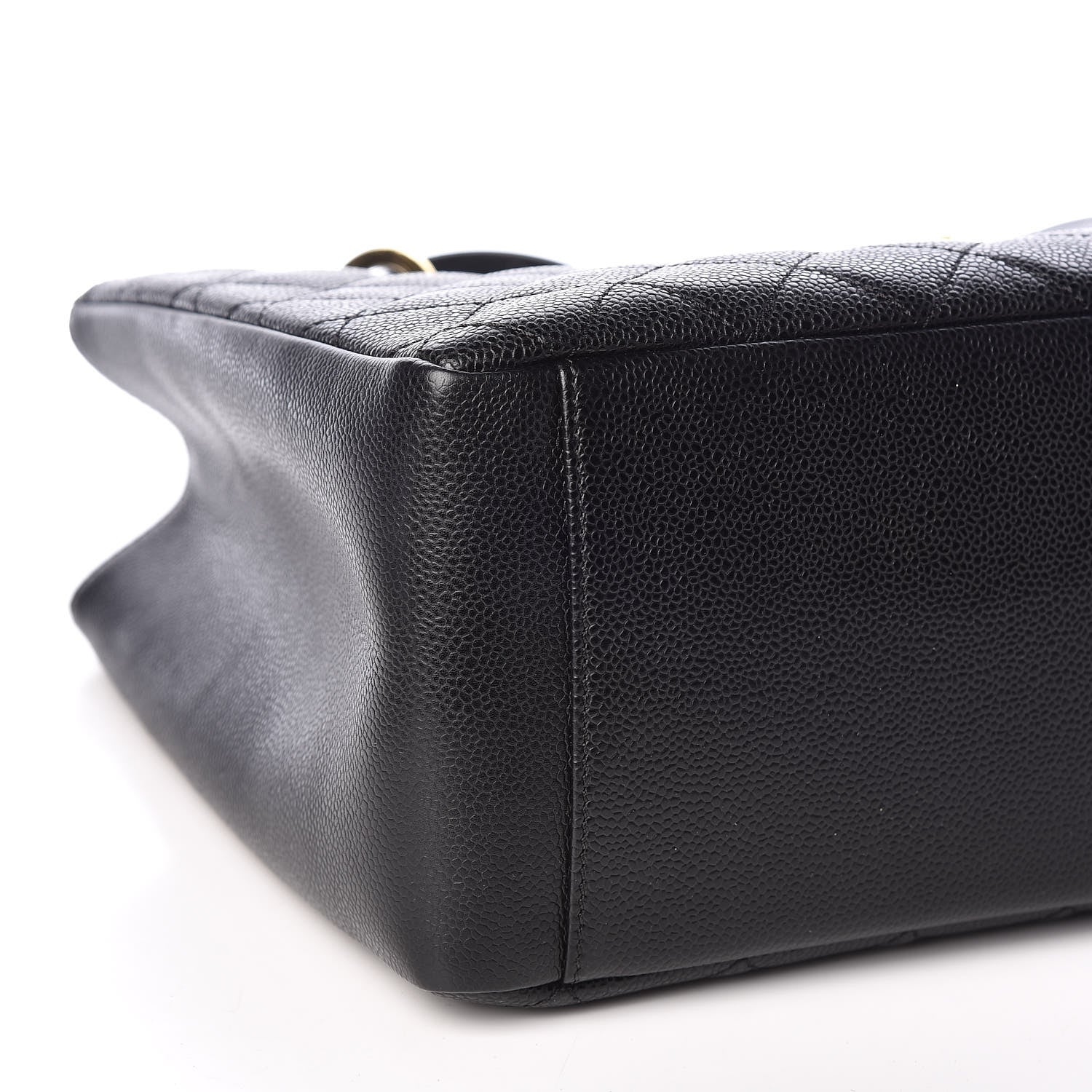 Chanel Caviar Quilted Grand Shopping Tote GST Black 8 of 10