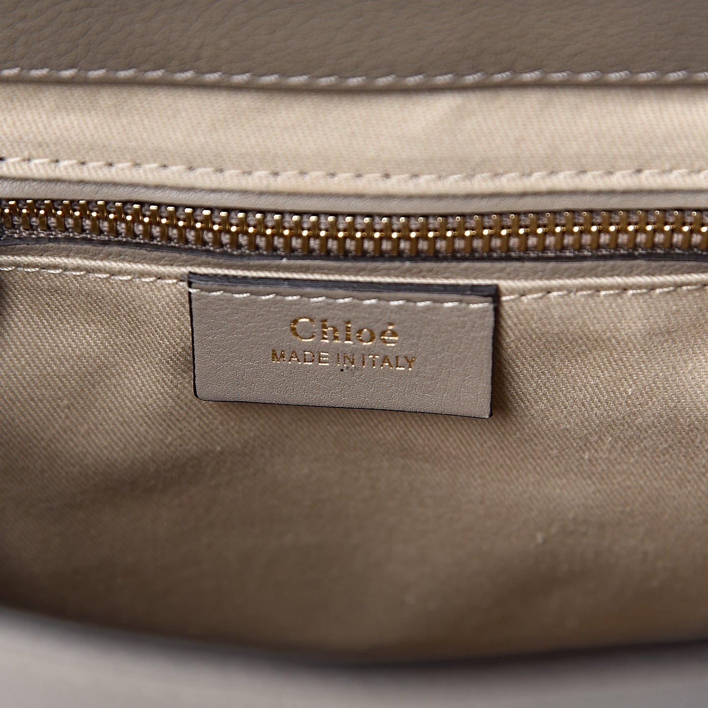Suede Calfskin Small Faye Backpack Motty Grey