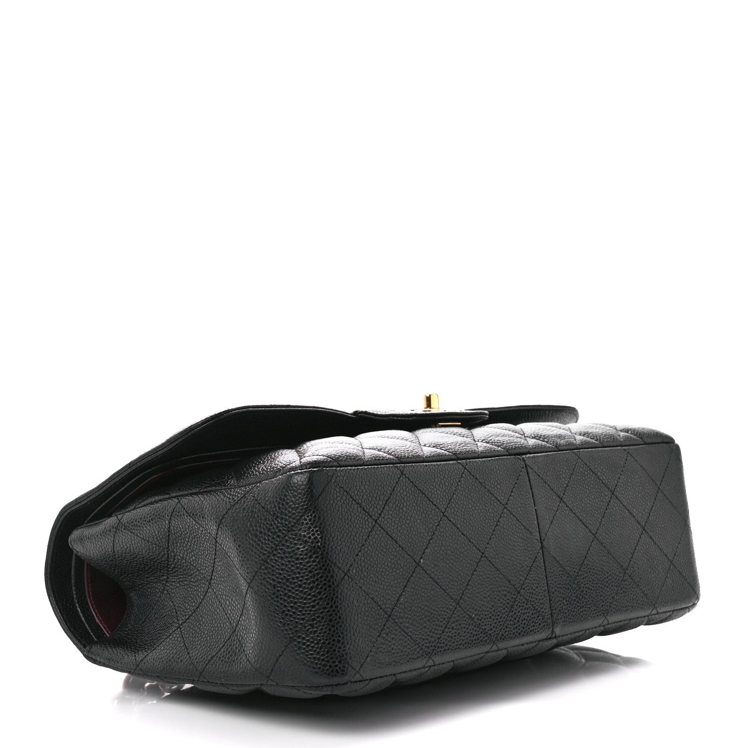 Chanel Caviar Quilted Jumbo Double Flap Black 4 of 12