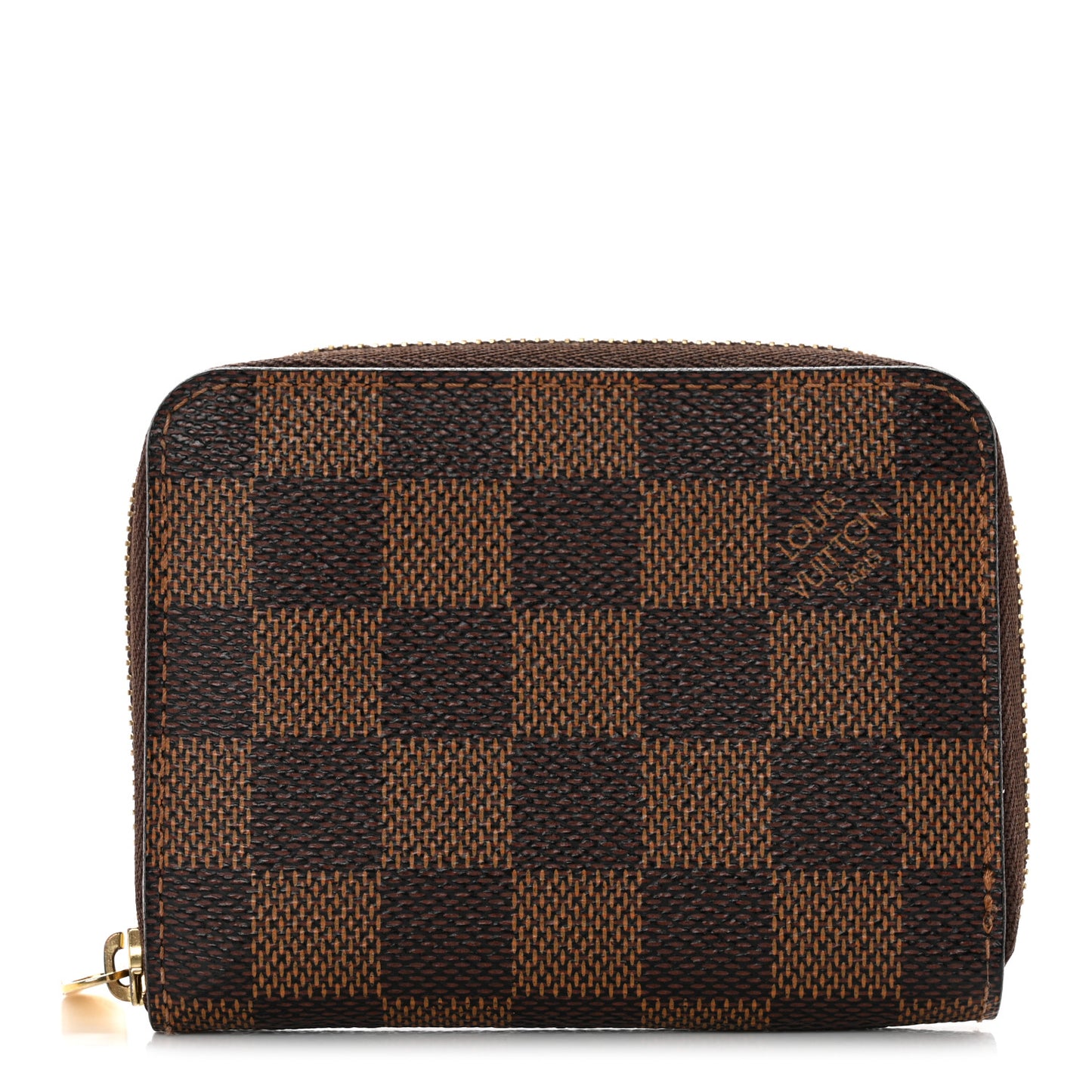 Damier Ebene Zippy Coin Purse