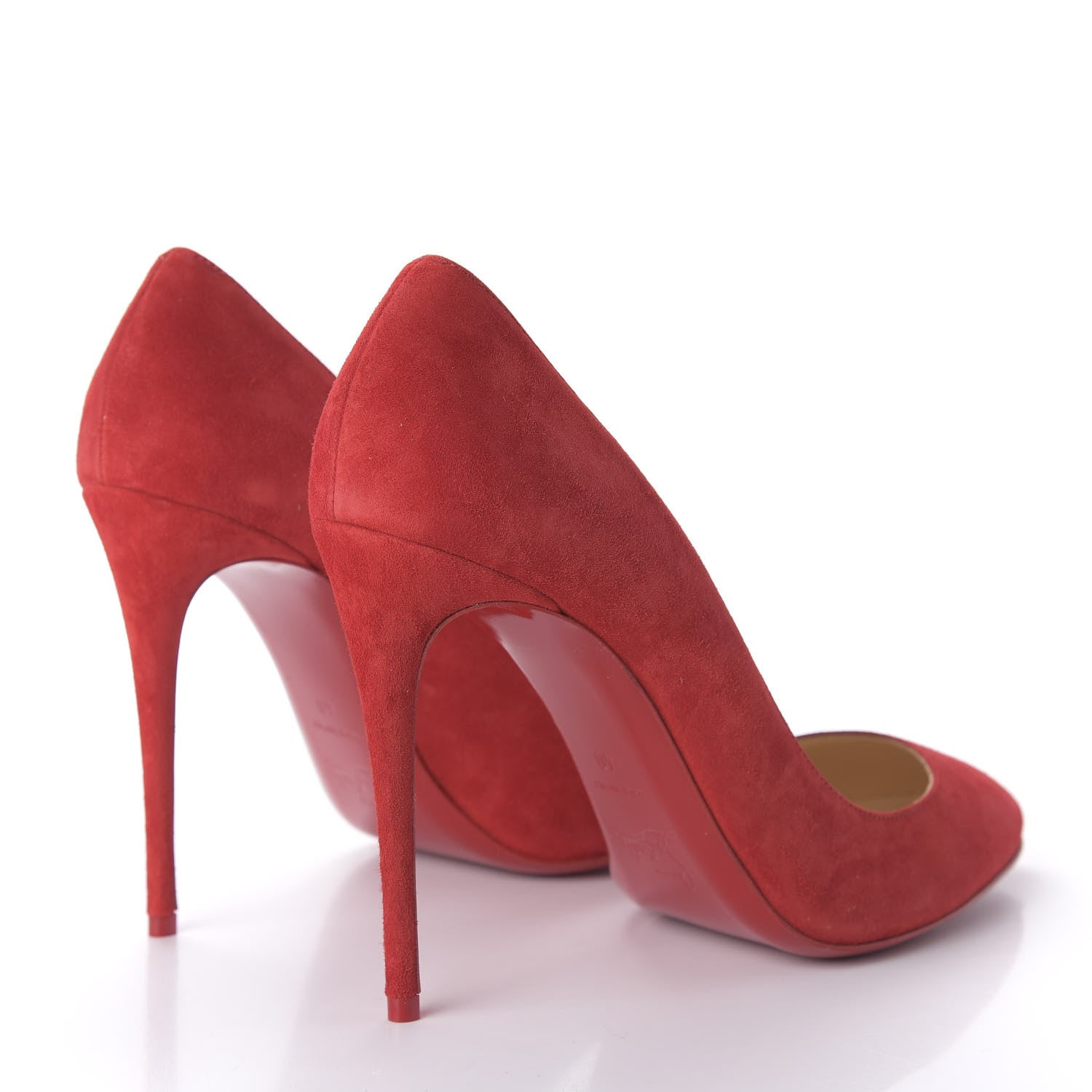 Christian Louboutin Veau Velours Eloise 100 Pumps 40 Loubi 4 of 8