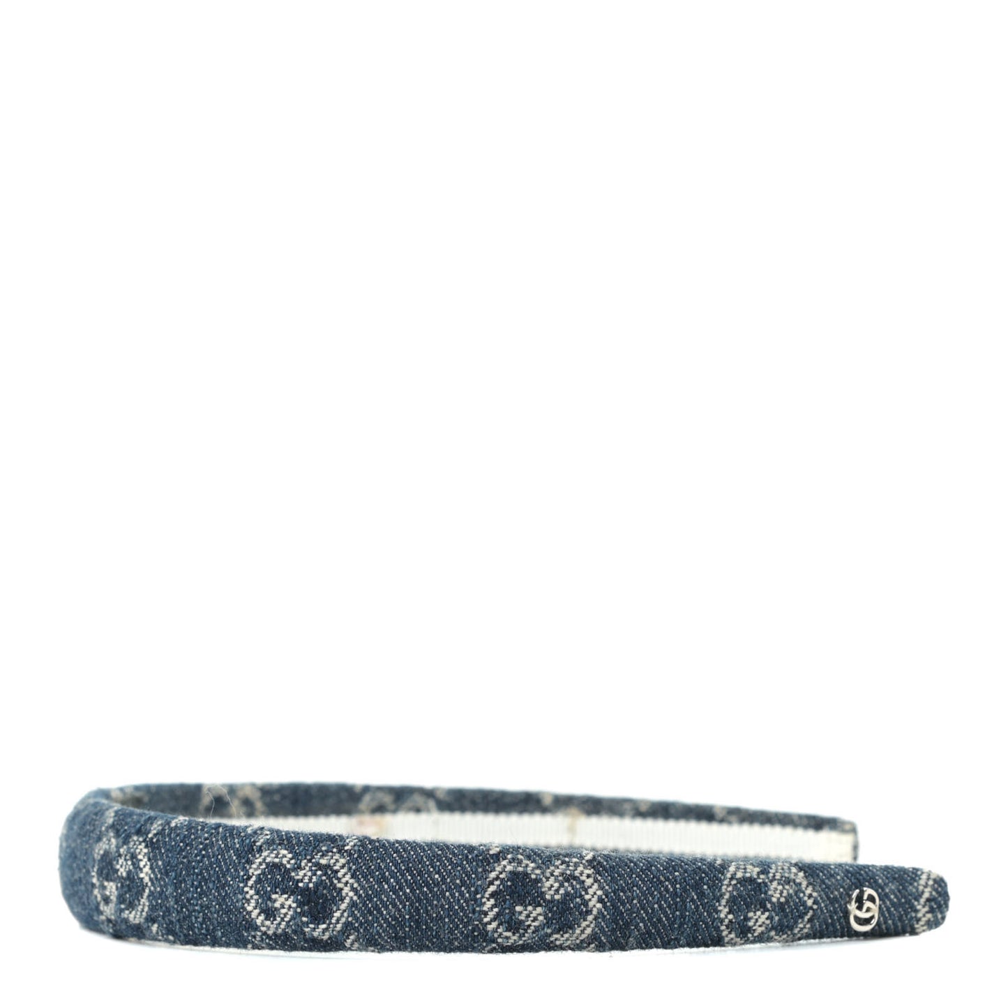 Denim Monogram Headband
