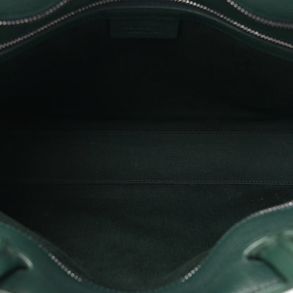 Salvatore Ferragamo Calfskin Mens Hug Briefcase Moss Green 4 of 11
