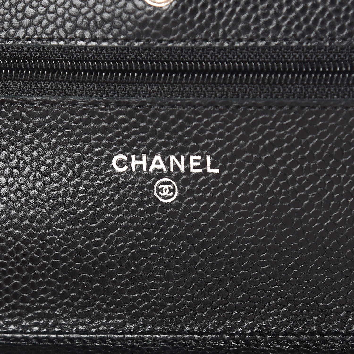 Chanel Caviar Quilted Wallet On Chain WOC Black 8 of 11