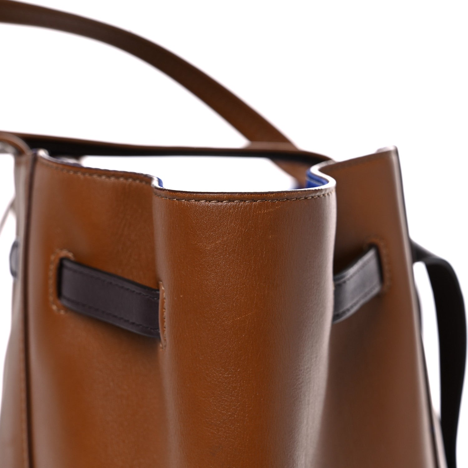 Celine Sleek Calfskin Small Cabas Phantom Tan 18 of 21