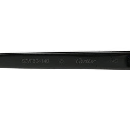 Cartier Santos De Cartier Square Sunglasses CT0190S Black 5 of 8