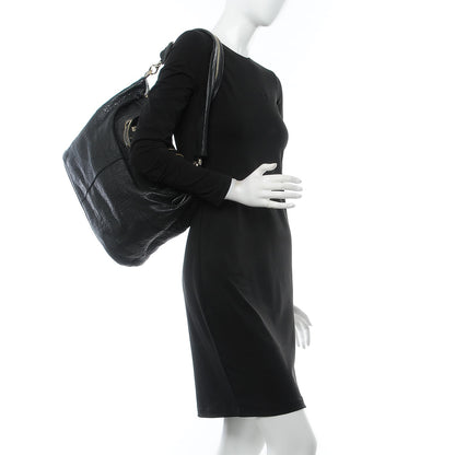 Givenchy Pebbled Lambskin Zip Animation Medium Nightingale Black 2 of 10