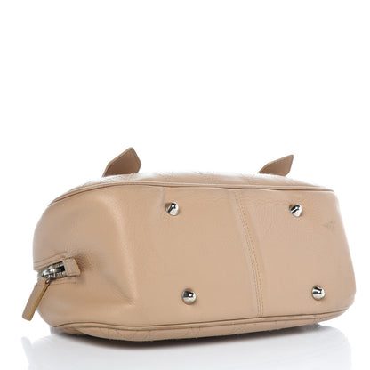 Christian Dior Calfskin Cannage Handbag Camel 4 of 20