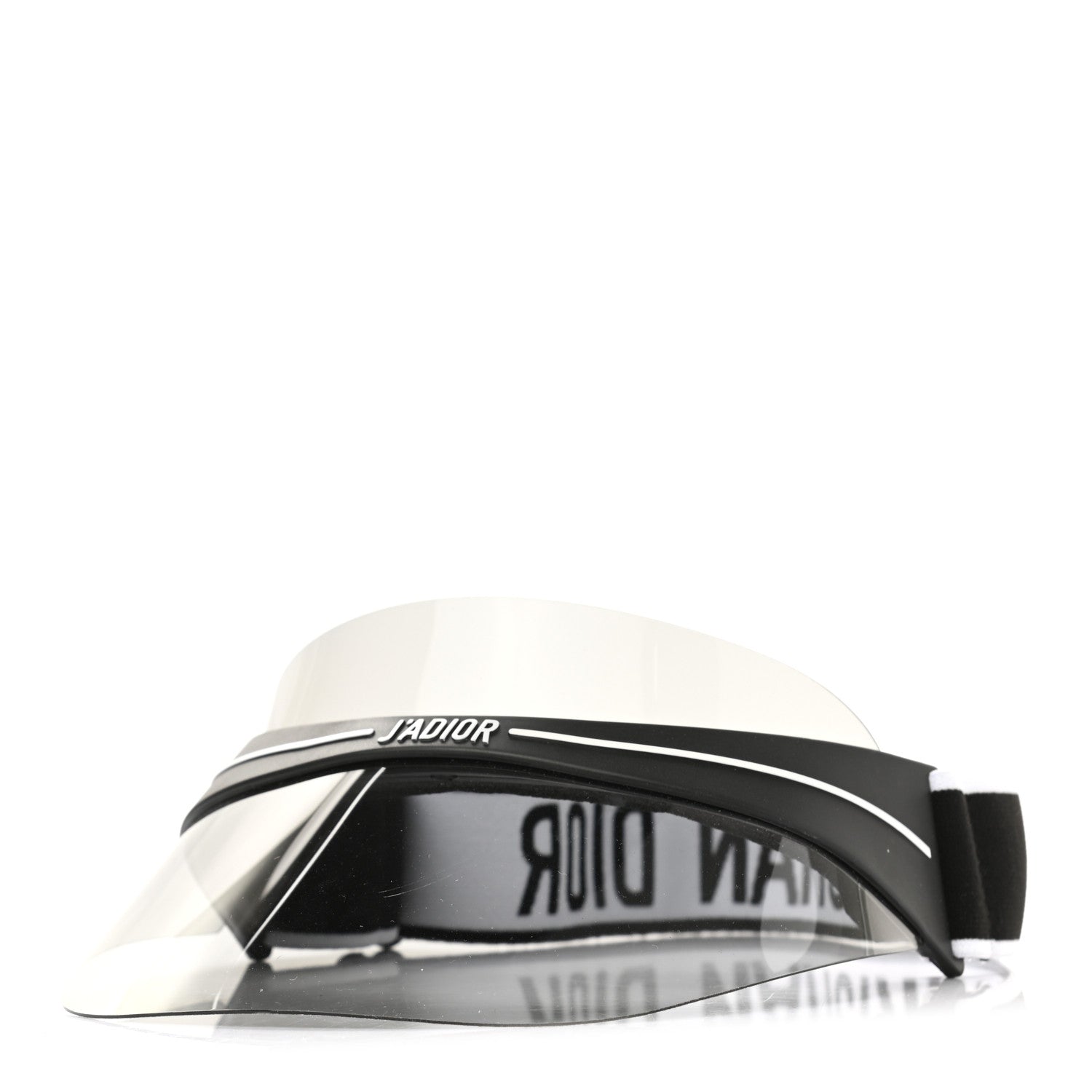Christian Dior Mirrored DiorClub1 Sun Visor Black 1 of 9
