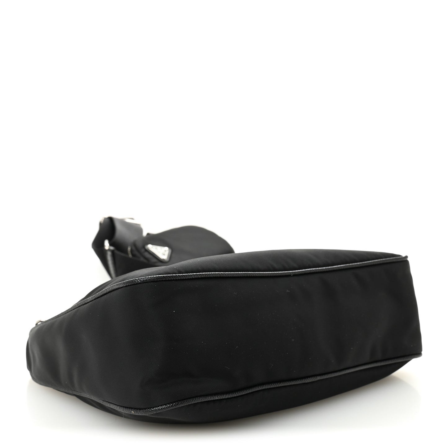 Re-Nylon Saffiano Re-Edition 2005 Shoulder Bag Black