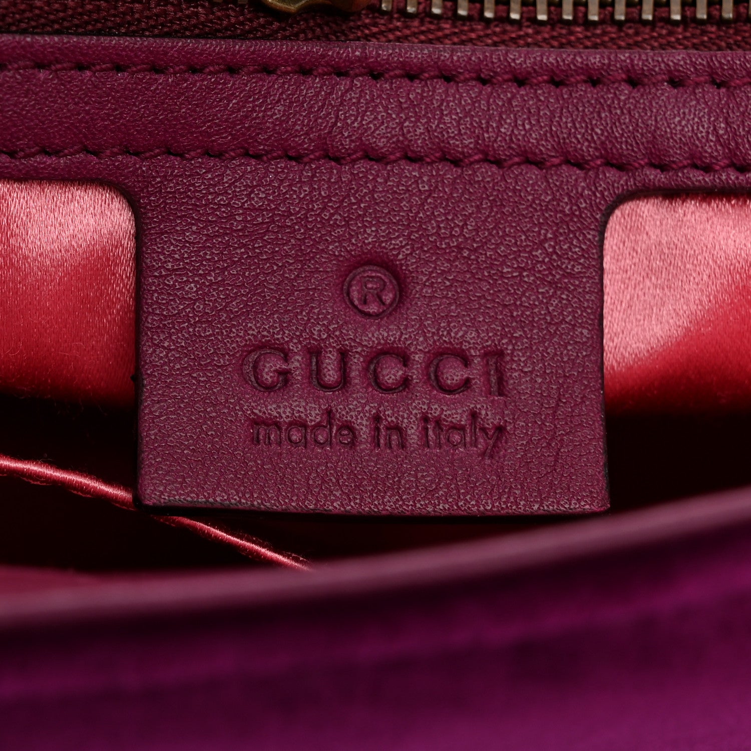 Gucci Velvet Matelasse Medium GG Marmont Shoulder Bag Fuchsia Violet Cyclamen 6 of 10