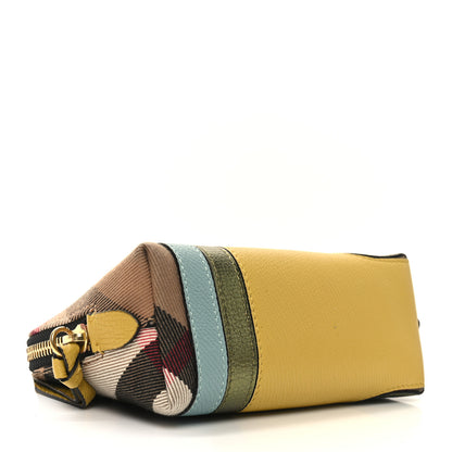 Burberry House Check Pop Elements Small Beauty Cosmetic Pouch Pale Opal 4 of 10
