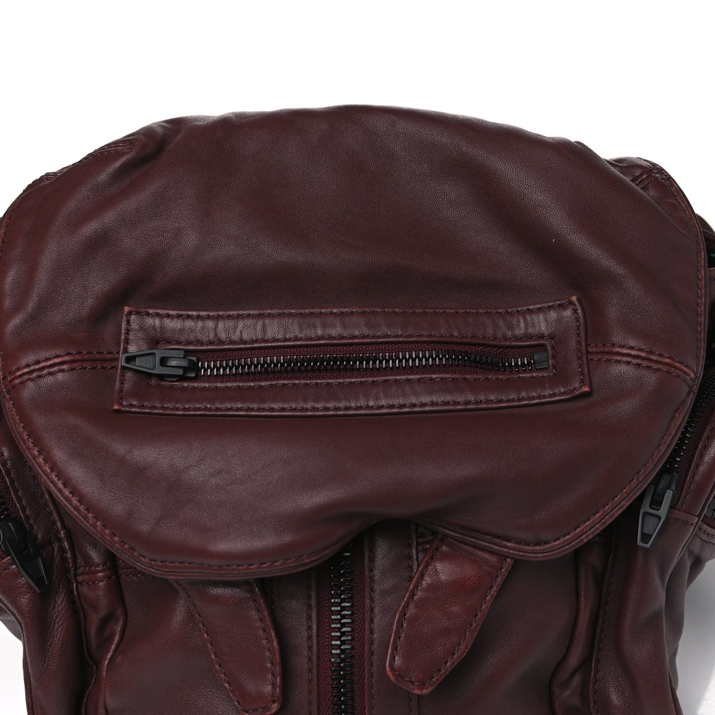 Lambskin Marti Backpack Burgundy