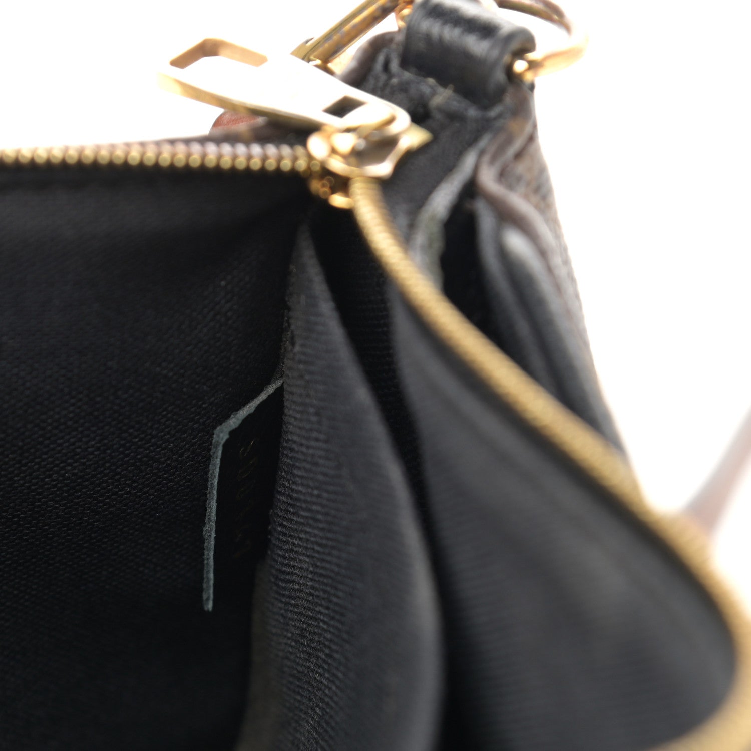 Louis Vuitton Monogram Pallas Clutch Black 8 of 14