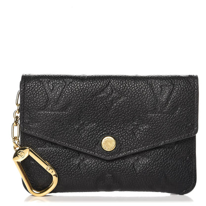 Louis Vuitton Empreinte Key Pouch Black 1 of 8