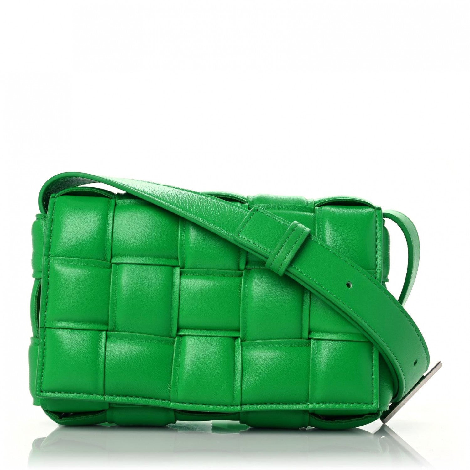 Bottega Veneta Nappa Maxi Intreccio Padded Cassette Crossbody Bag Parakeet 1 of 9