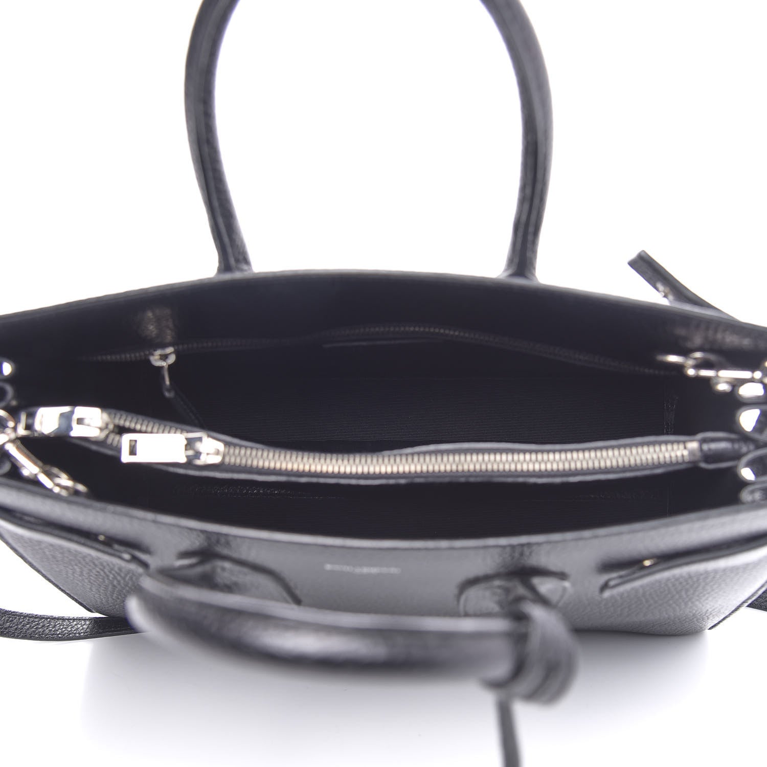 Saint Laurent Grained Calfskin Small Sac De Jour Black 6 of 11