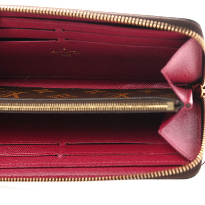 Louis Vuitton Monogram Clemence Wallet Fuchsia 5 of 7