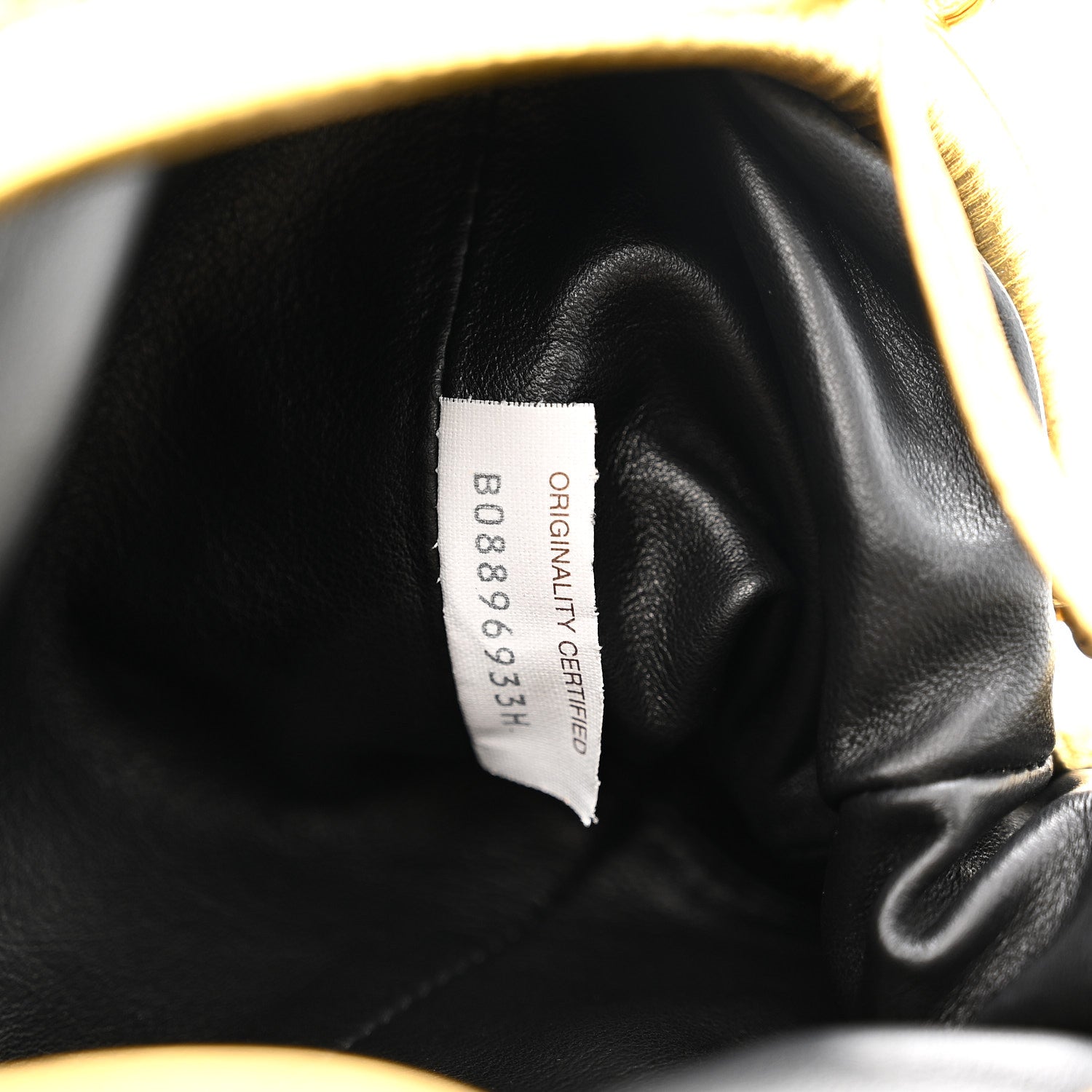 Bottega Veneta Metallic Bark Calfskin The Mini Pouch Gold 7 of 10