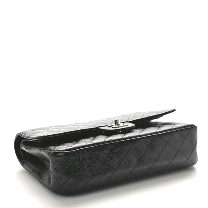 Chanel Caviar Quilted Medium Double Flap Black 4 of 10