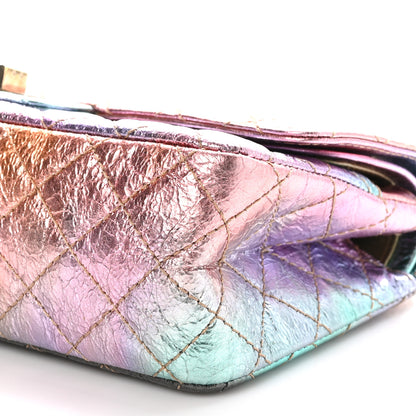 Chanel Metallic Goatskin Quilted 2.55 Reissue 225 Flap Multicolor 10 of 10