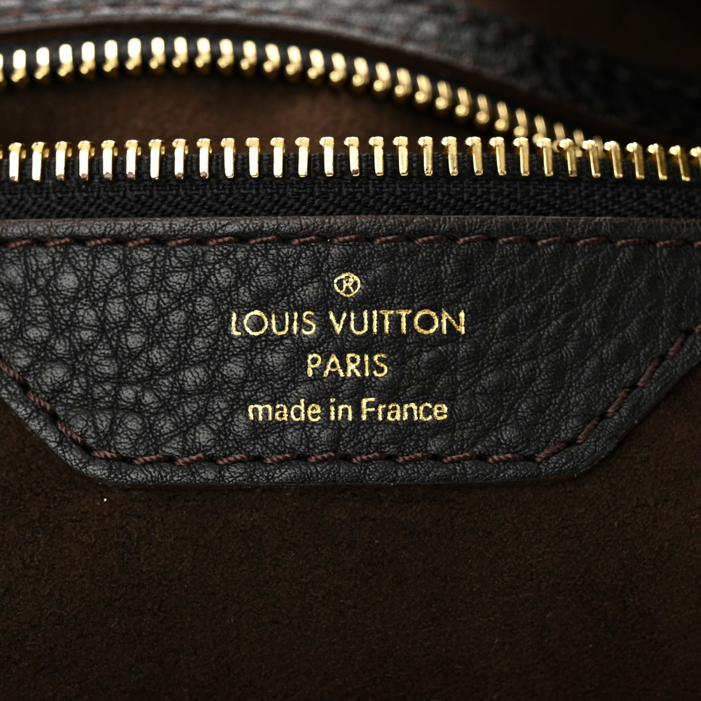 LOUIS VUITTON Mahina L Black