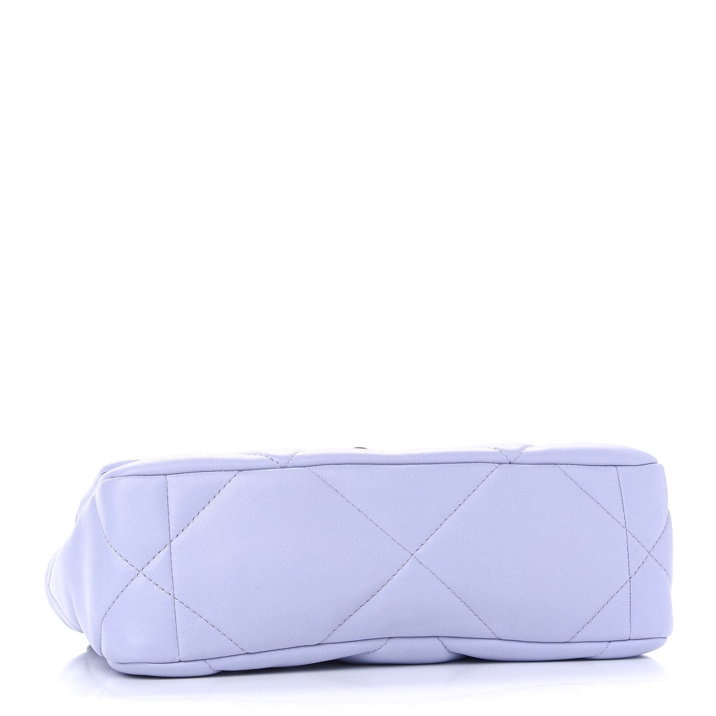 Lambskin Quilted Medium Chanel 19 Flap Light Purple