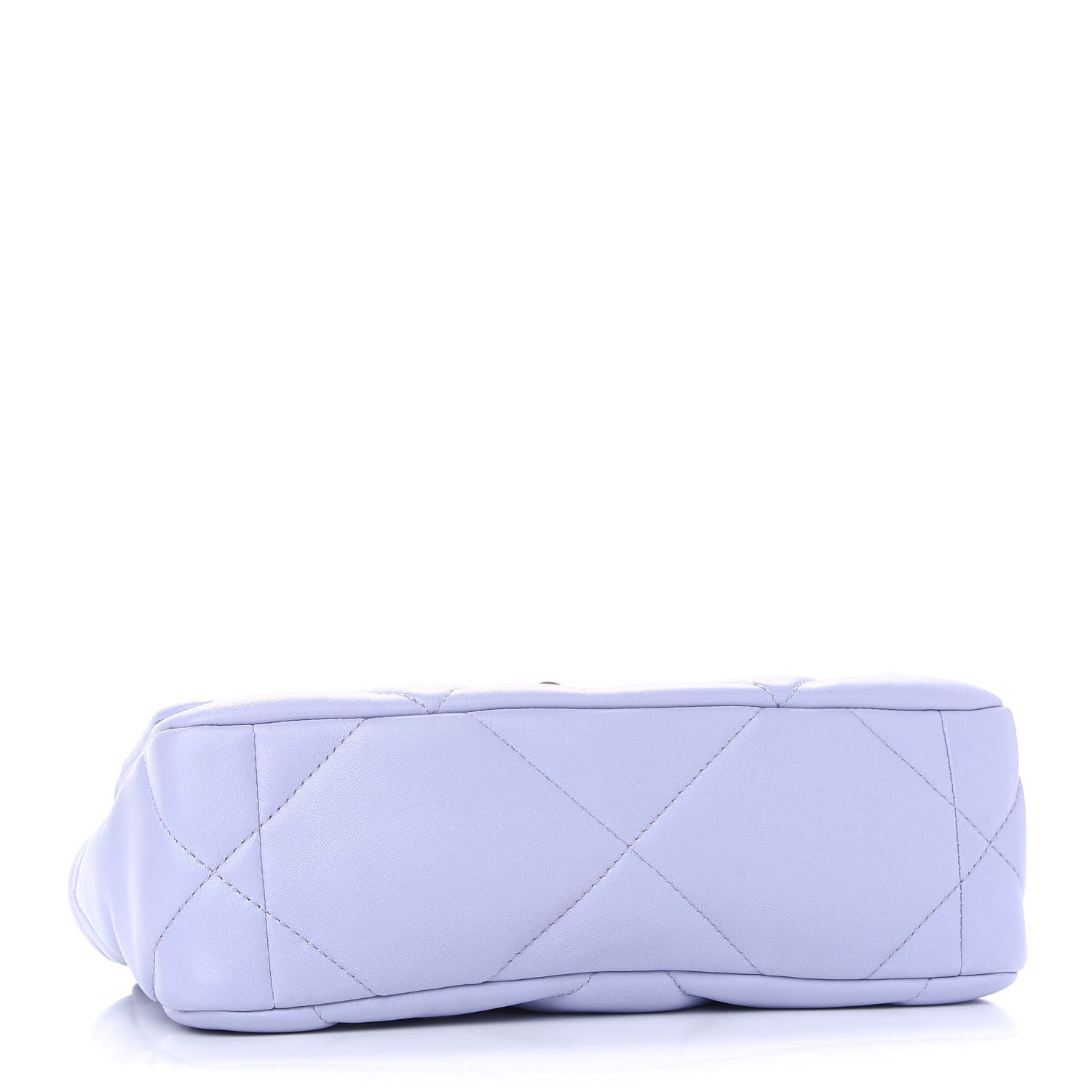 Chanel Lambskin Quilted Medium Chanel 19 Flap Light Purple 3 of 9
