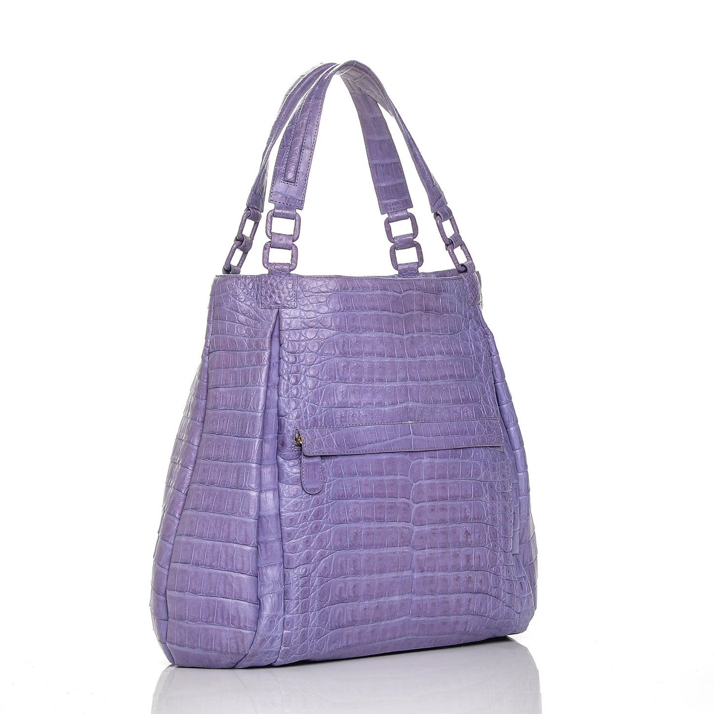 Crocodile Tote Violet