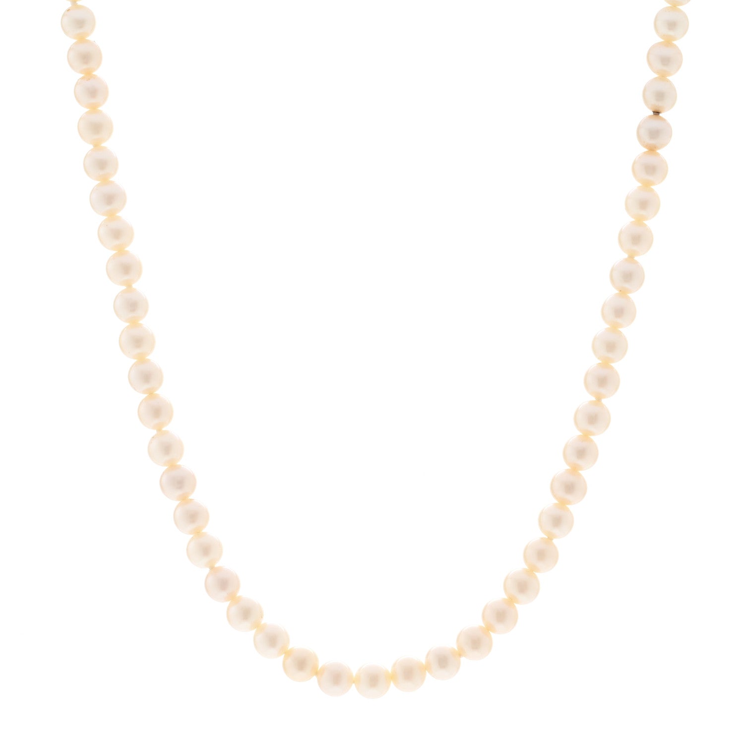 Tiffany Sterling Silver Freshwater Pearl Ziegfeld Necklace 1 of 4
