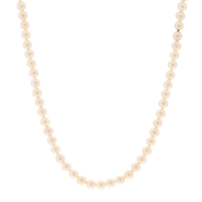 Tiffany Sterling Silver Freshwater Pearl Ziegfeld Necklace 1 of 4