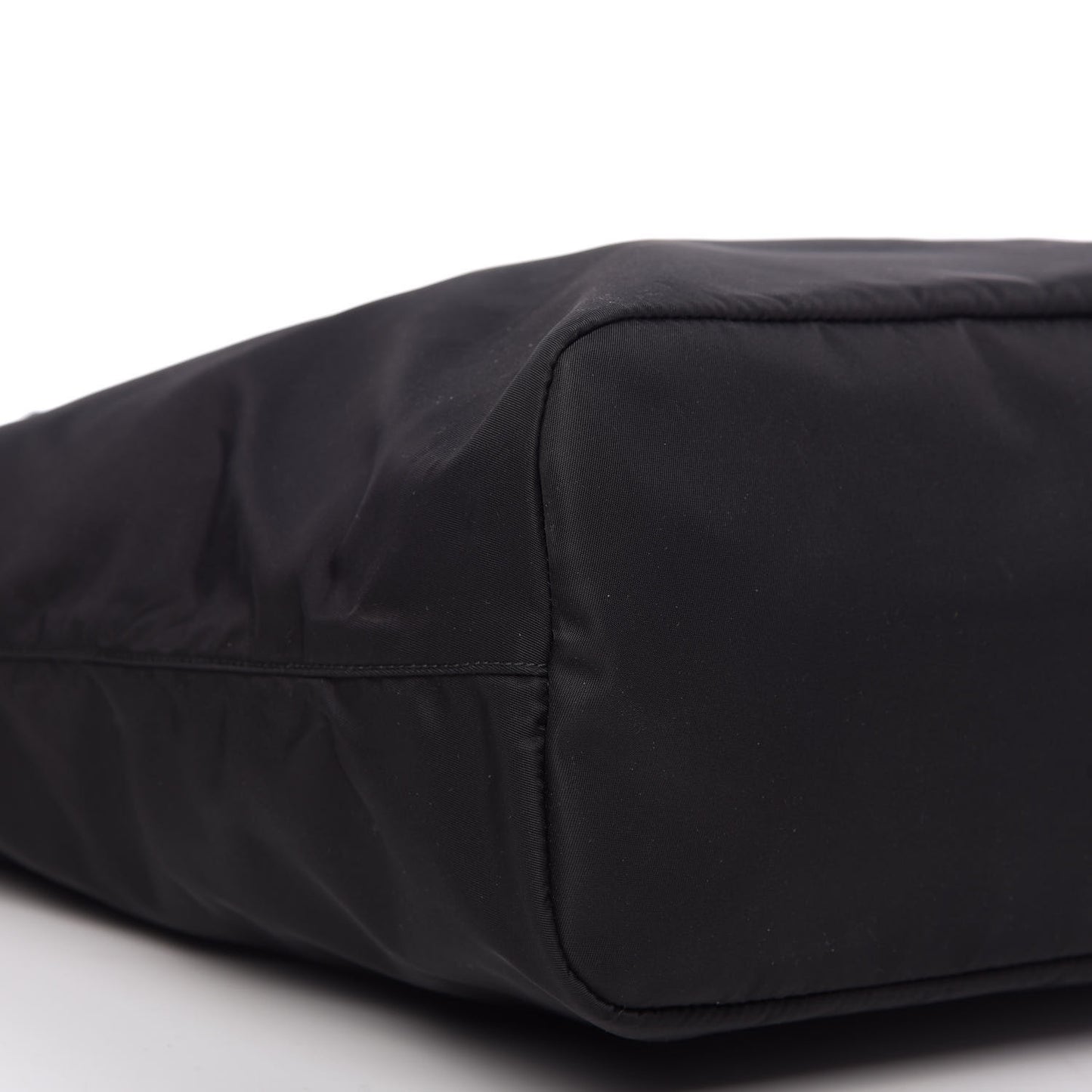 Tessuto Nylon Saffiano Tote Black